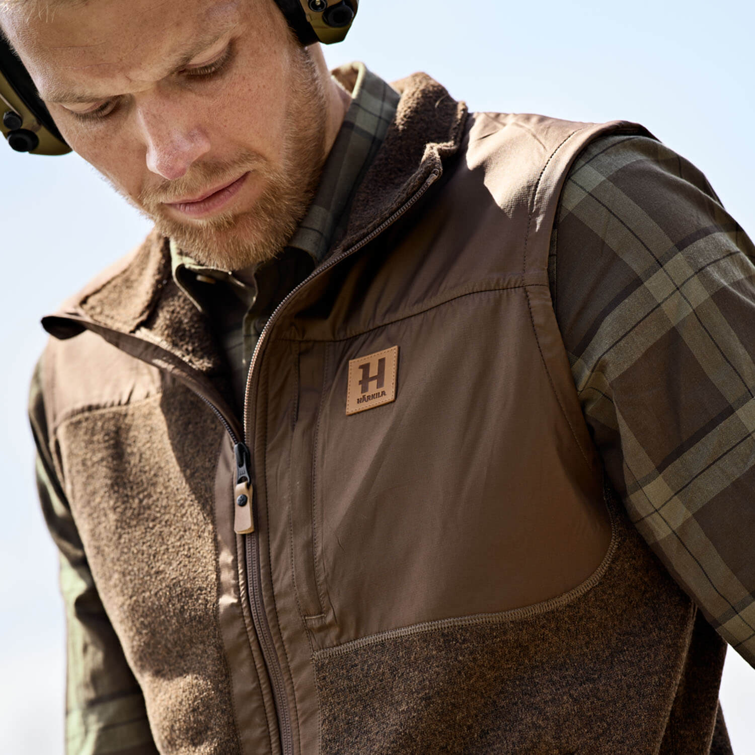 Härkila Fleeceweste Kalix (Dark Earth)