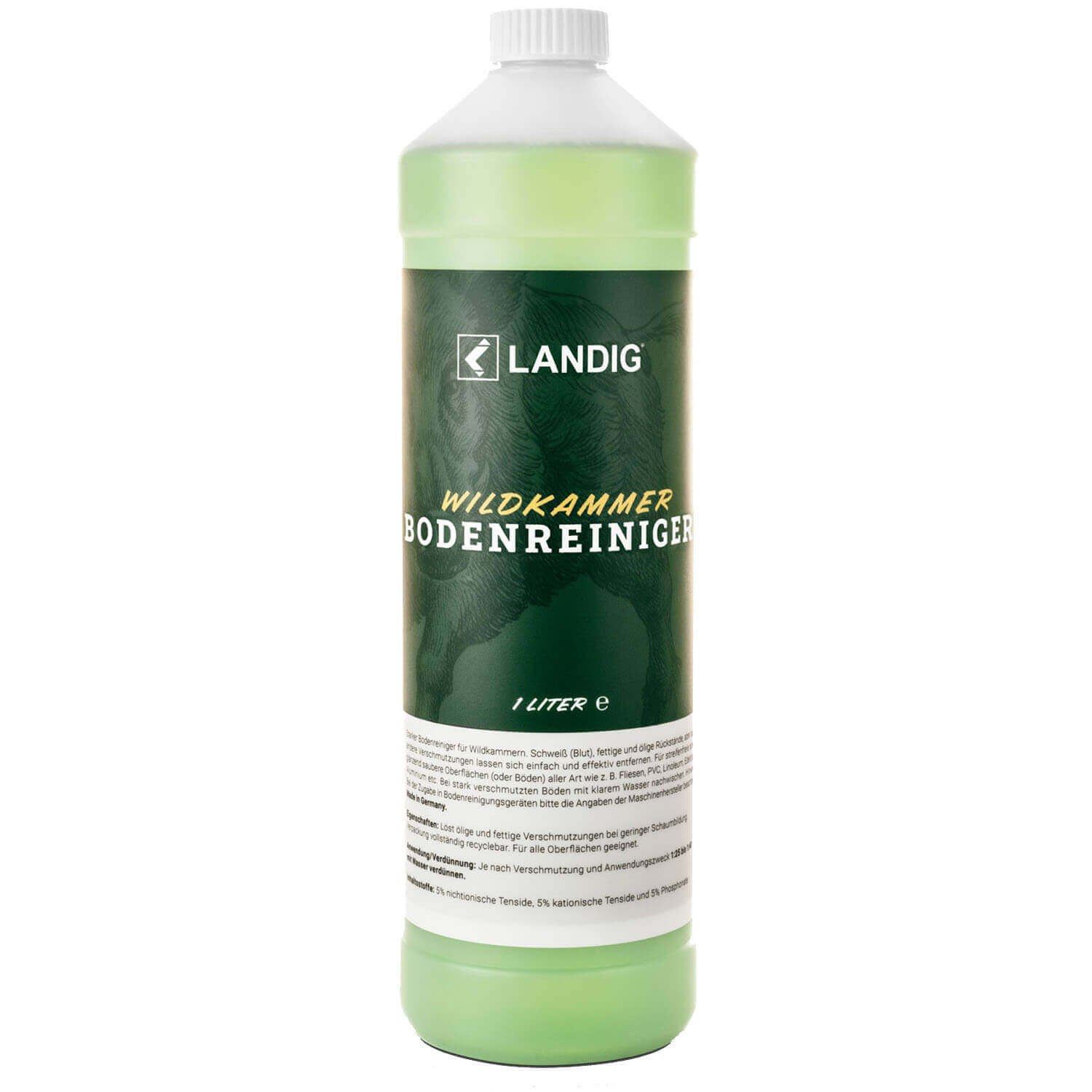 Landig Bodenreiniger Flasche 1L - Jagdausrüstung