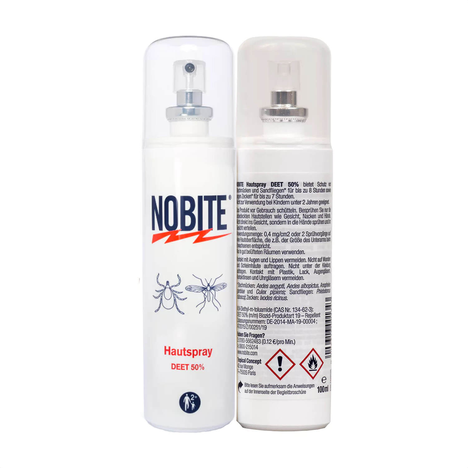 Nobite Insektenschutz Hautspray 100ml