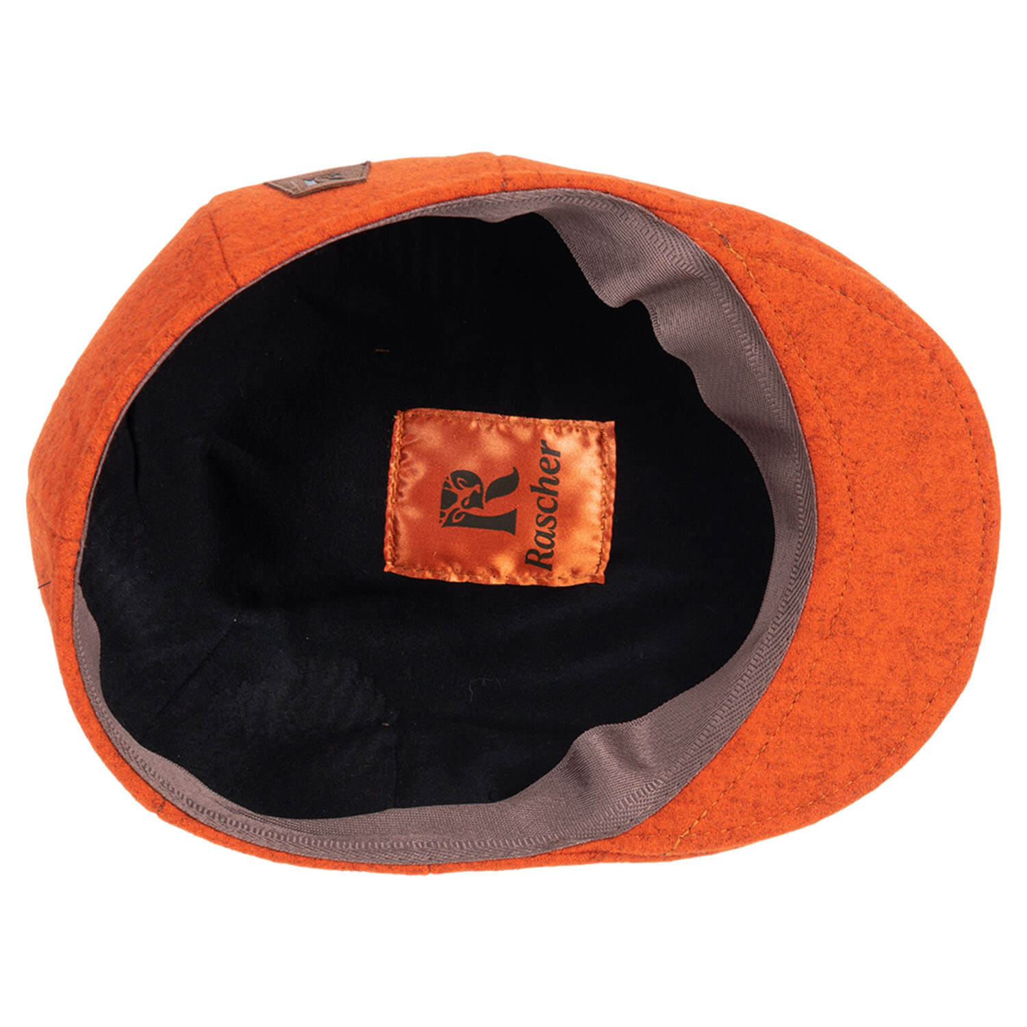 Rascher Loden-Schiebermütze (Orange)