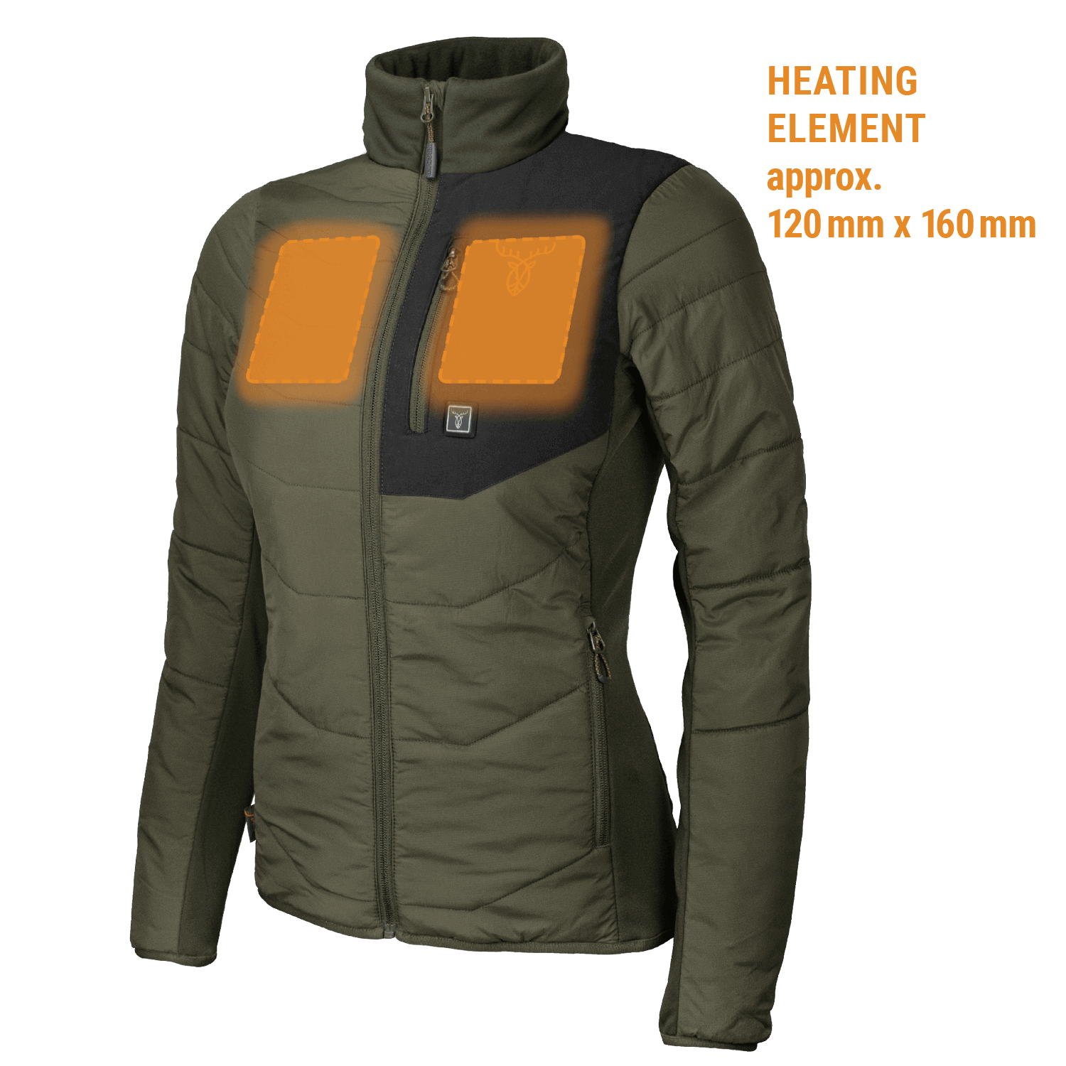 Pirscher Gear Damen-Heizjacke