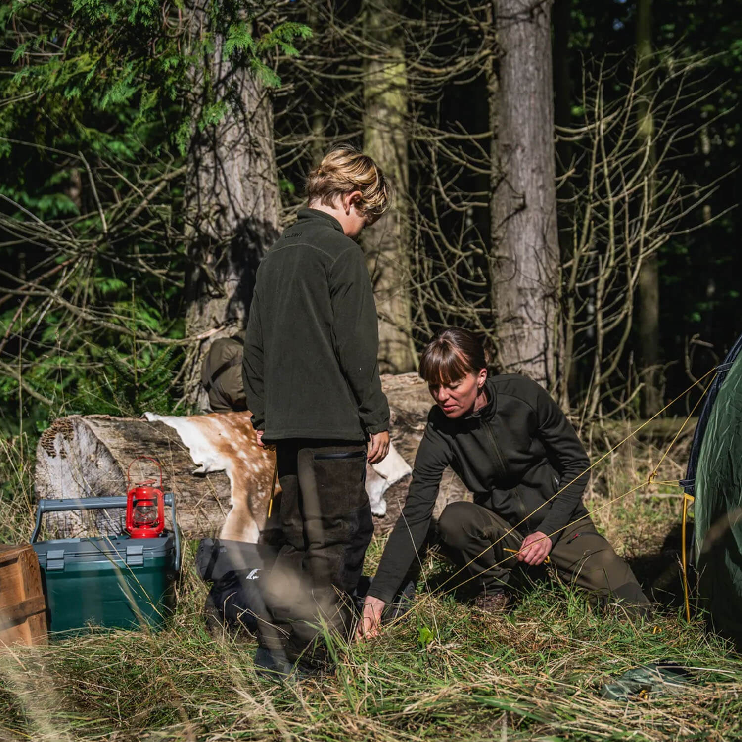 Seeland Damen-Fleecejacke Tidal Tora (Pine Green)