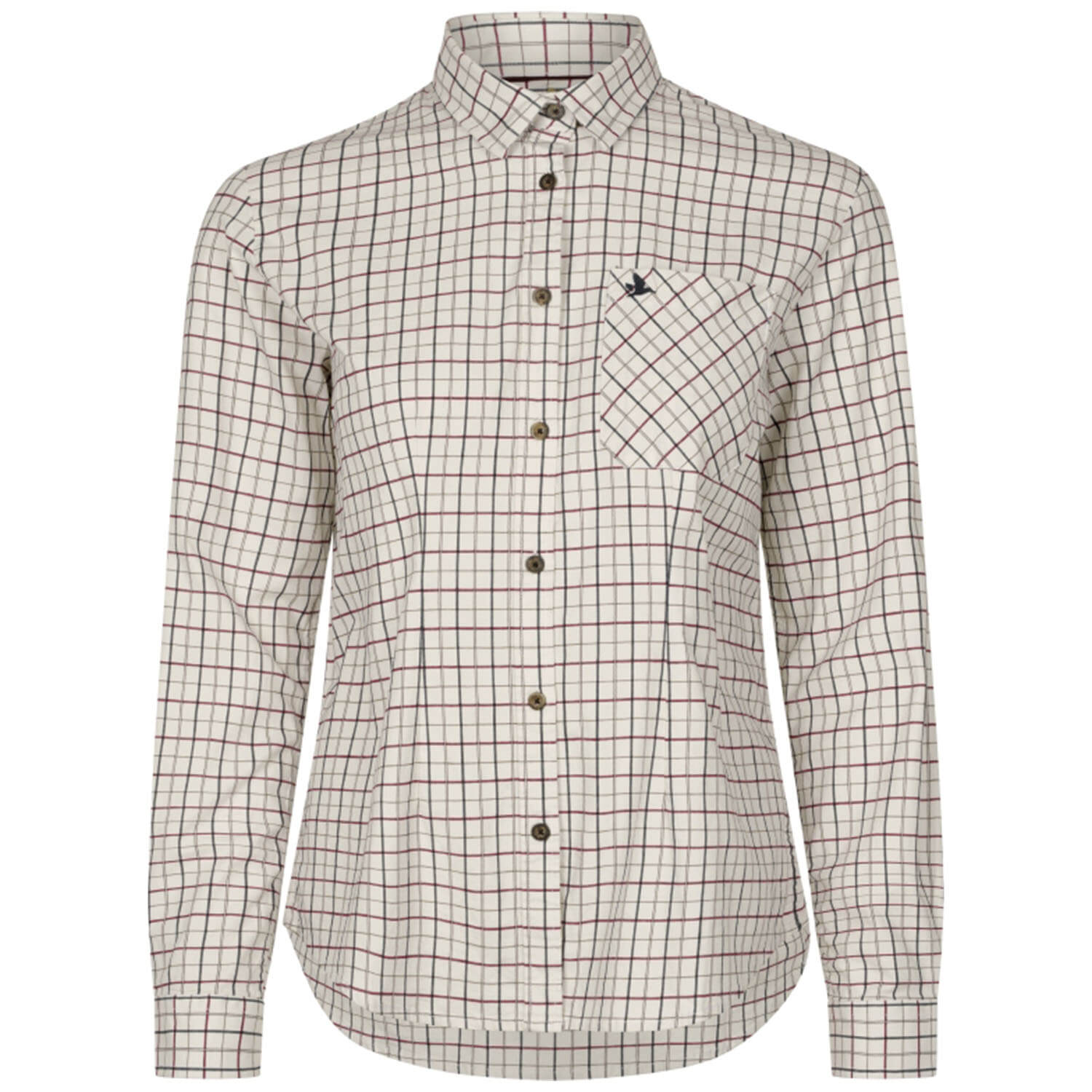 Seeland Damenhemd Kerry (Cabernet/Blue Check)
