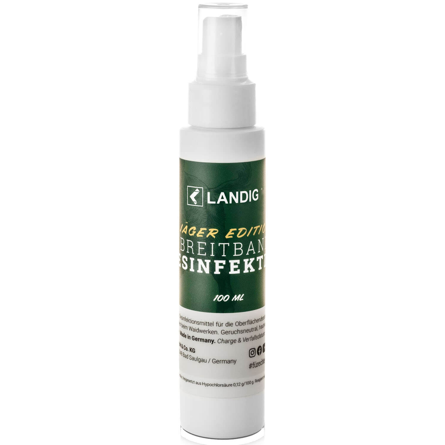 Landig Desinfektionsmittel Pocket-Spray 100ml - Jagdausrüstung