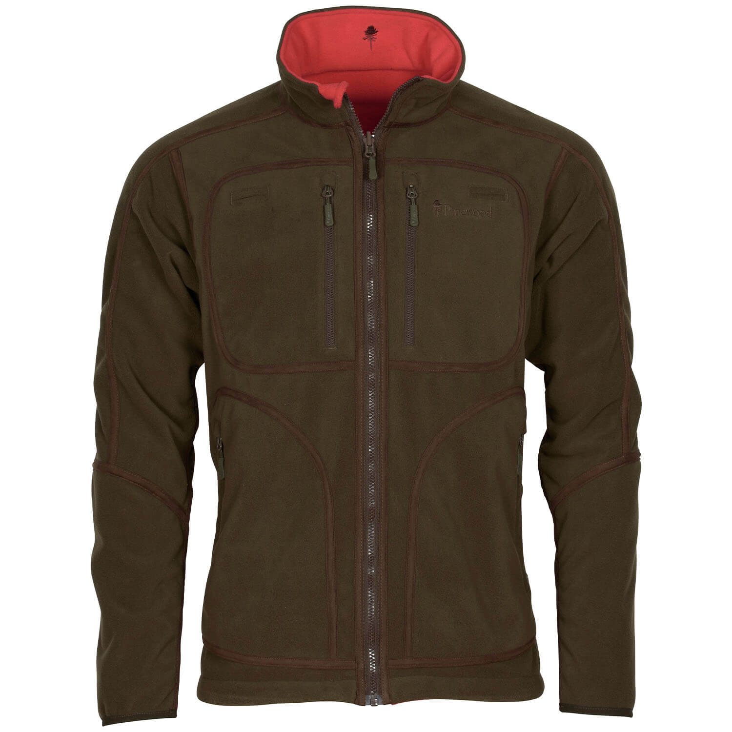 Pinewood Wendejacke Furudal (Rot/Braun)