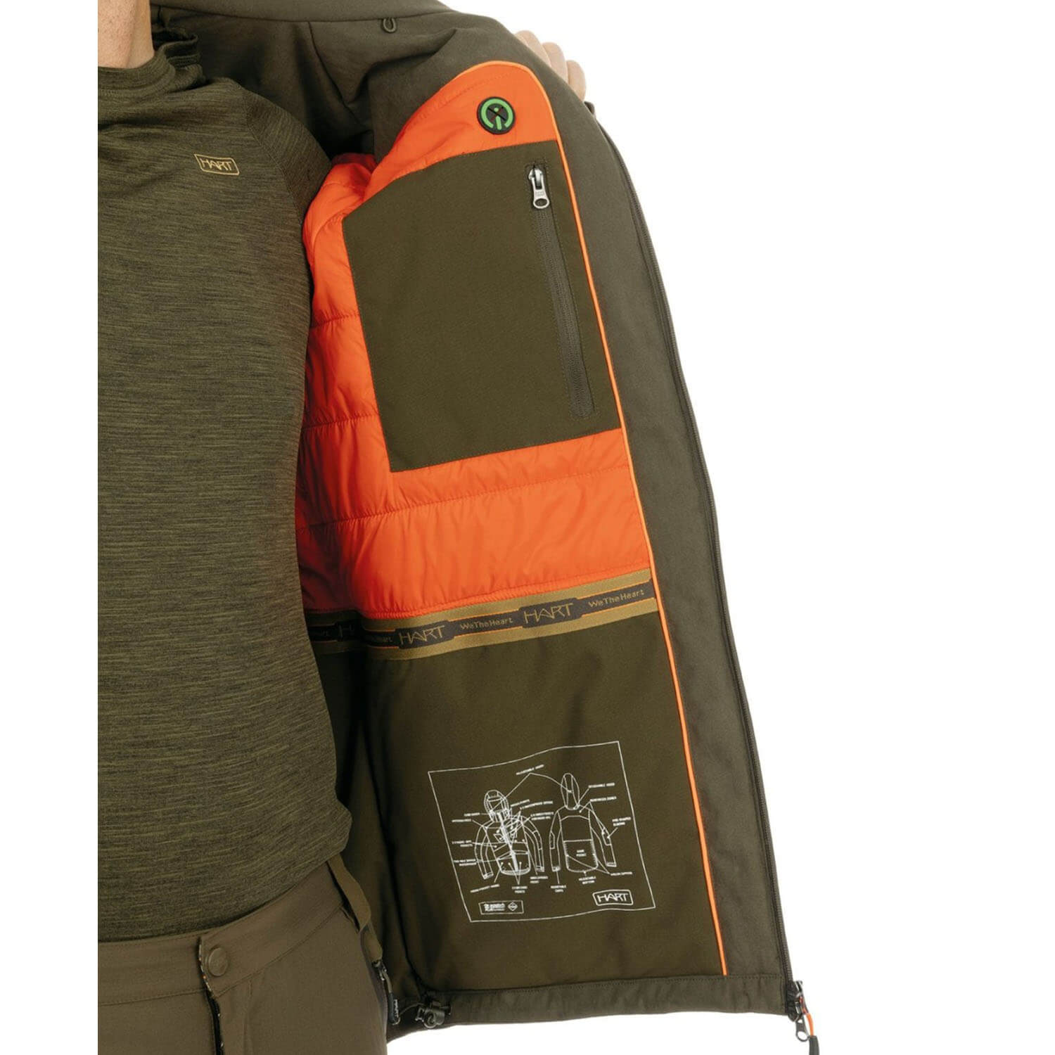 Hart Jagdjacke Taunus WR-J (Dark Olive)