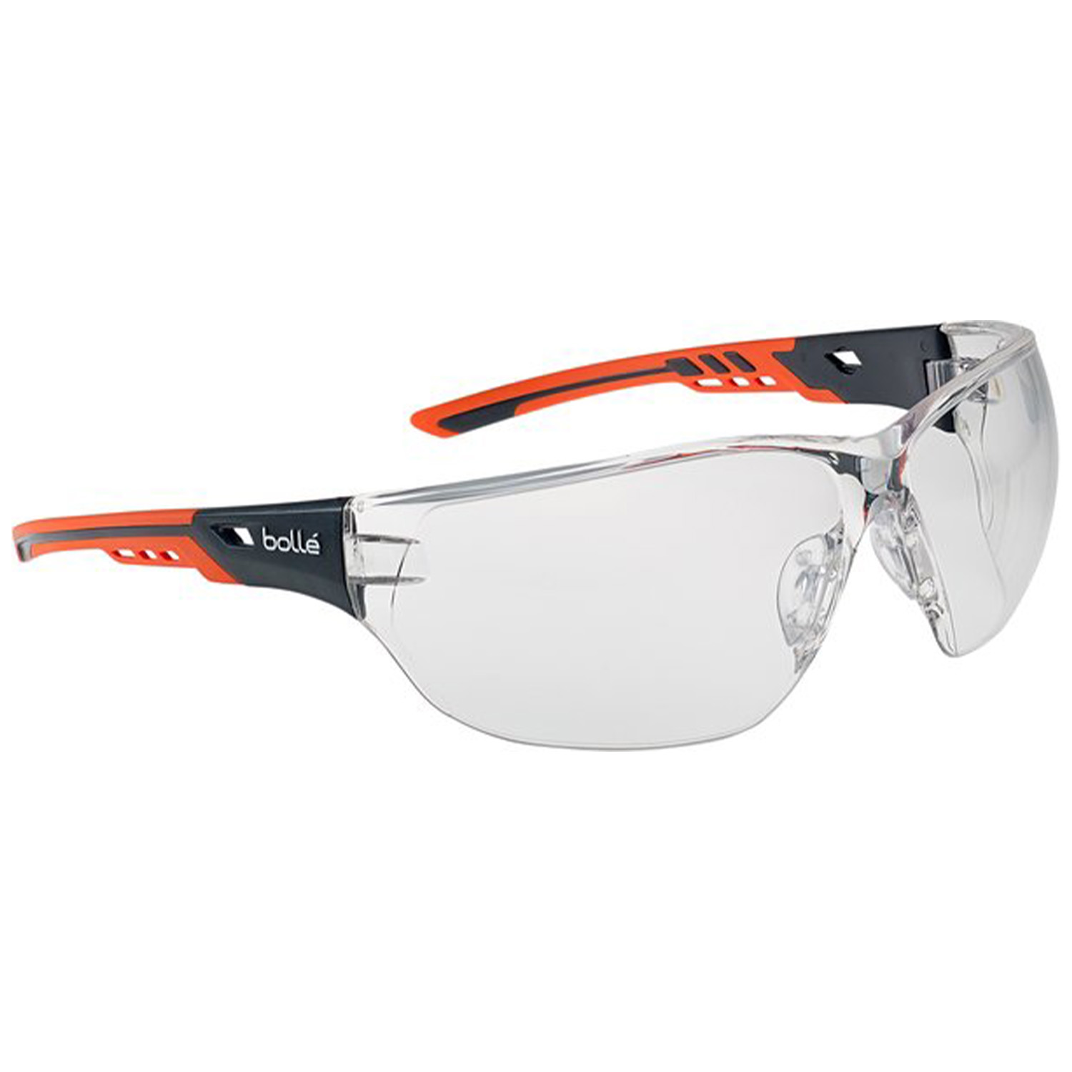 Bollé Schutzbrille Safety Ness+ klar - Jagdausrüstung
