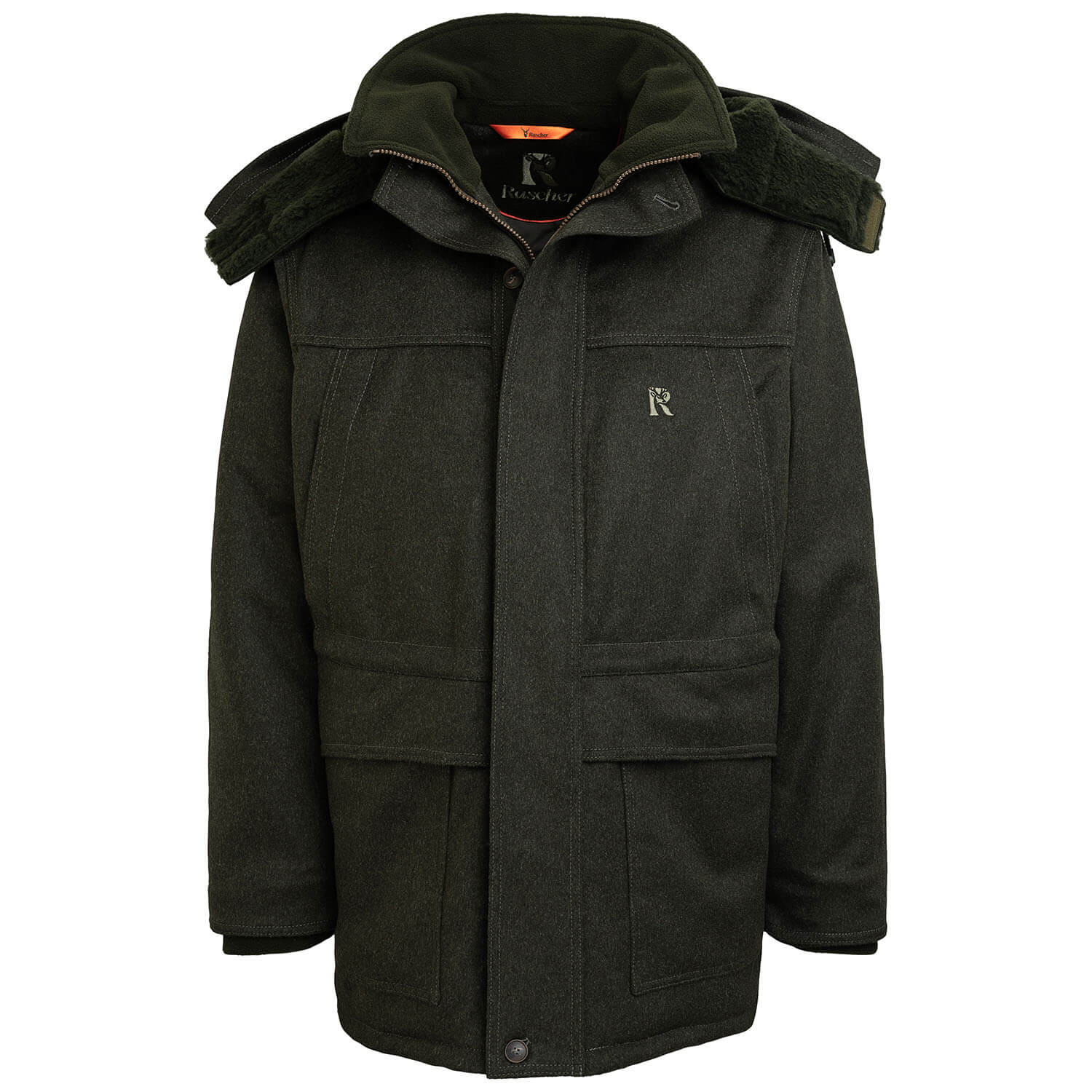 Rascher Lodenansitzjacke Classic-Iso (Grün)