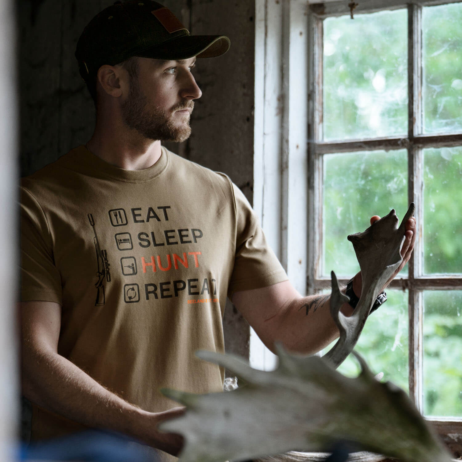  Härkila T-shirts Kruislijst (Heimelijk Groen)