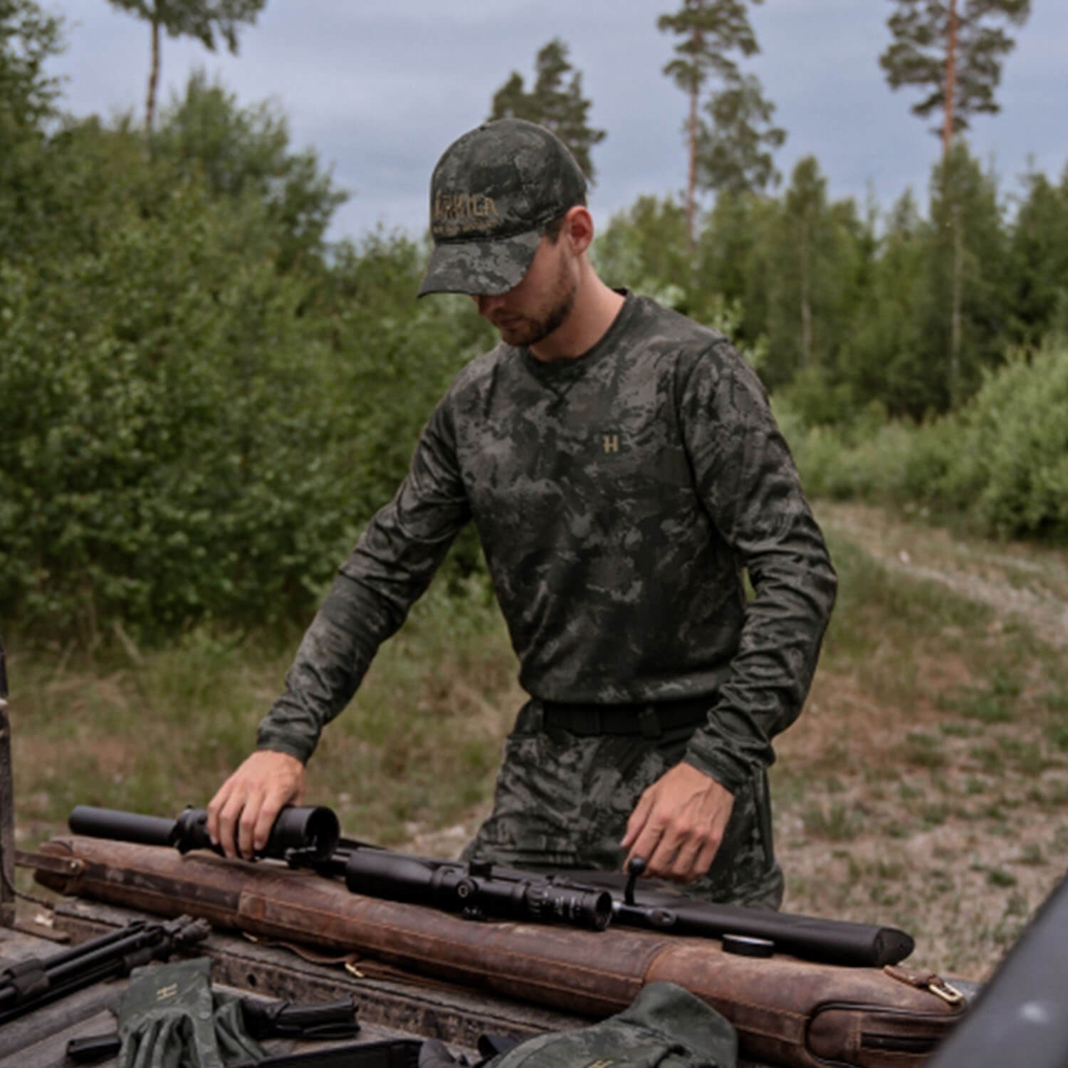 Härkila Langarmshirt Noctyx (AXIS MSP Black)