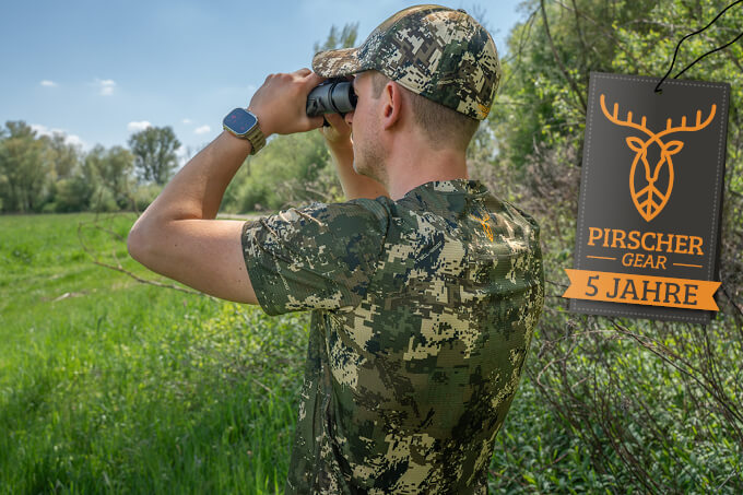 Jagdbekleidung für die Jagd an heißen Tagen
