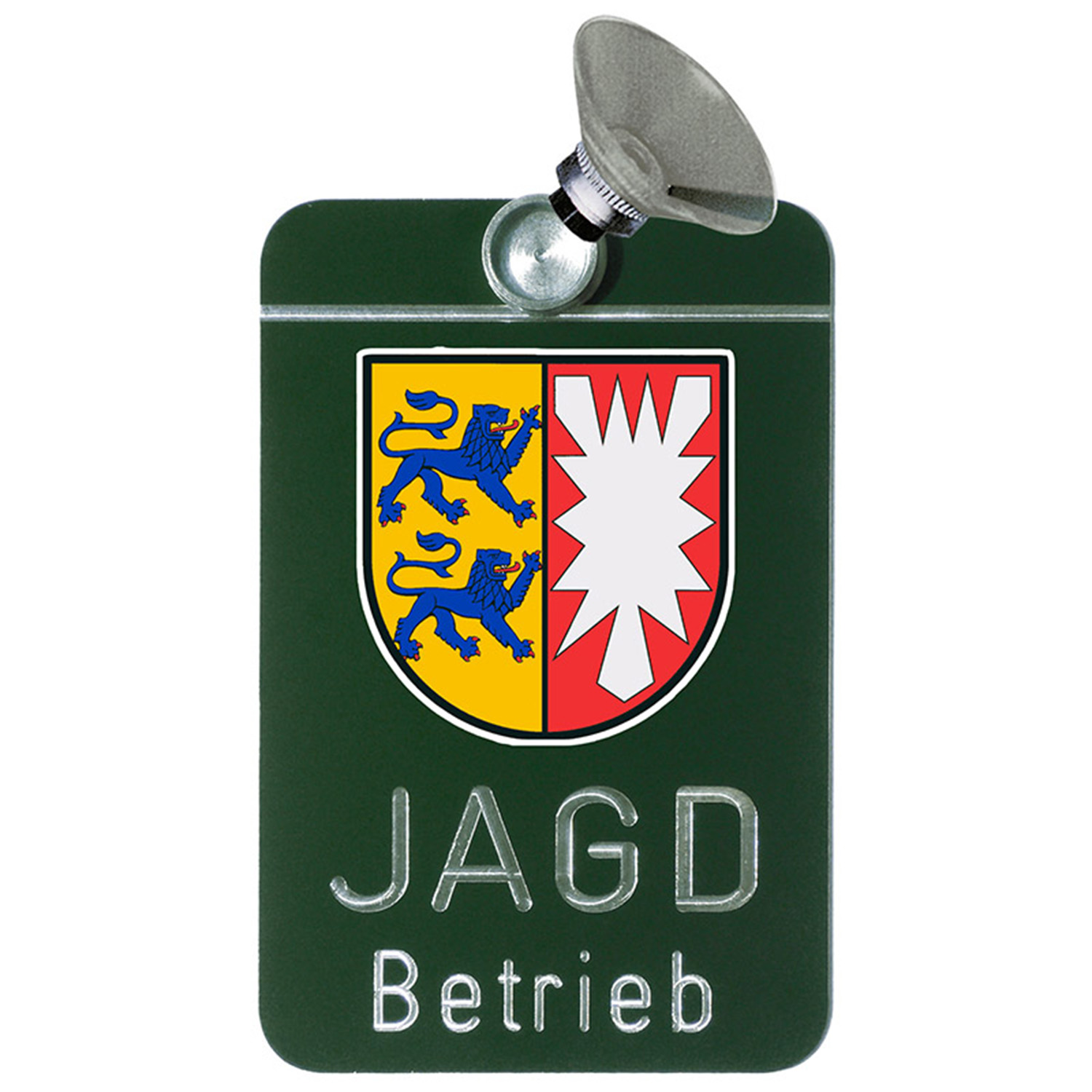 Akah Autoschild Jagdbetrieb Schleswig-Holstein