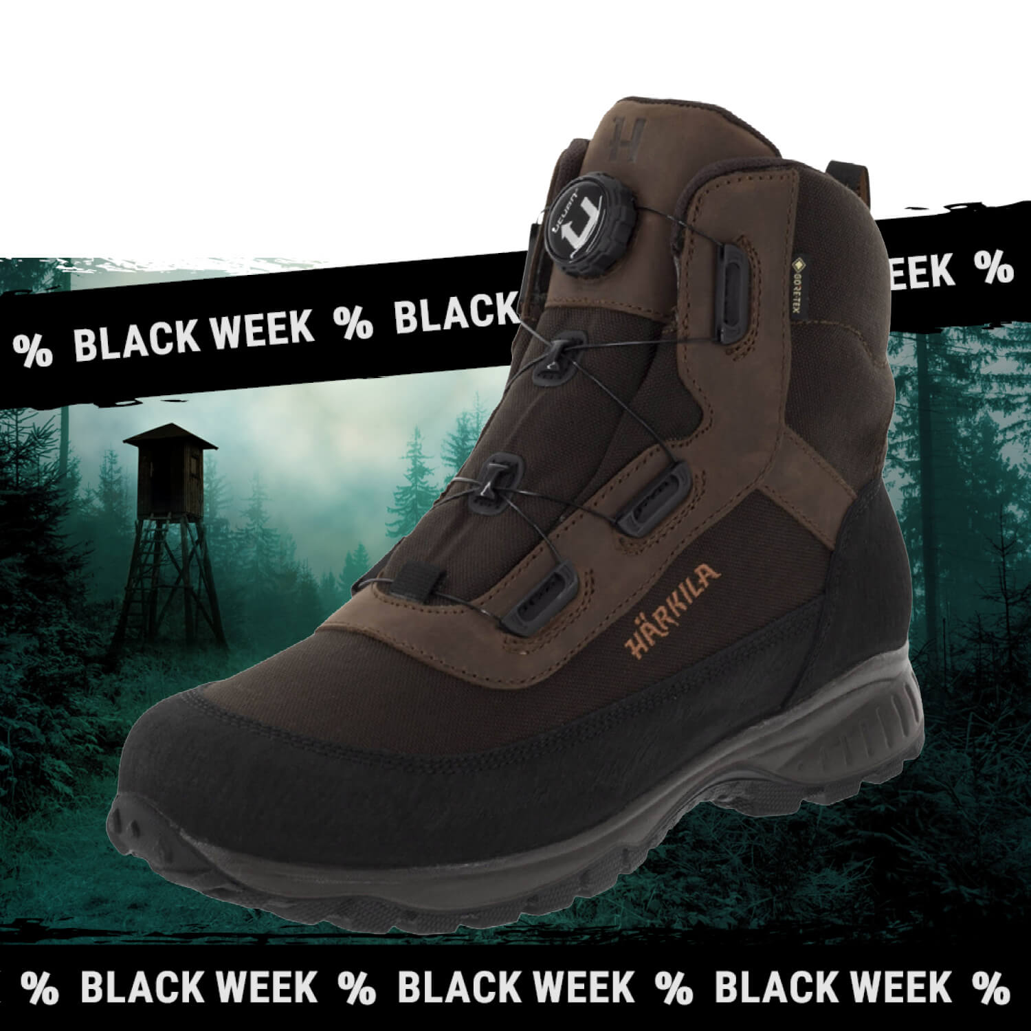 Härkila Jagdstiefel Atammik GTX (Dark Brown)