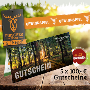 5 Jahre Pirscher Gear Gewinnspiel