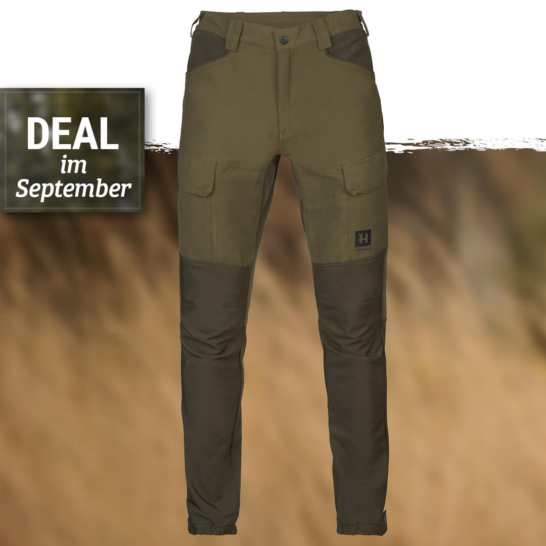 Härkila Jagdhose Scandinavian (Dark Olive/Willow Green) - Jagdbekleidung Herren