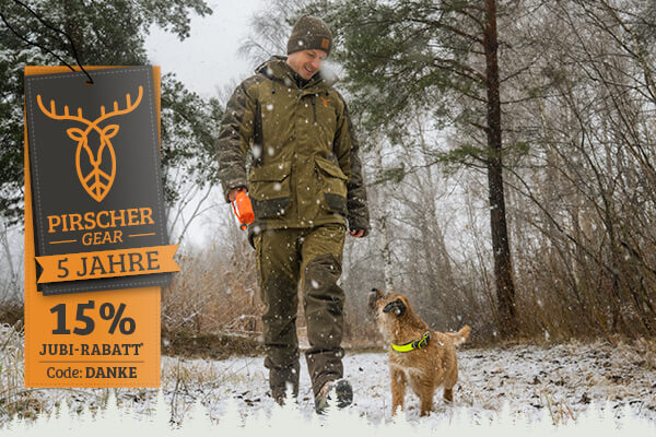 Wir feiern 5 Jahre Pirscher Gear mit 15% Jubi-Rabatt*!