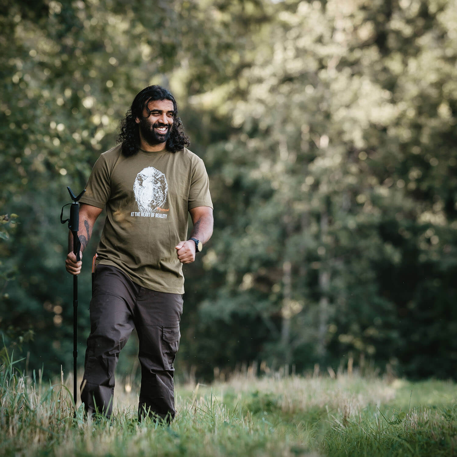 Pinewood T-Shirt Wild Boar (Olive)