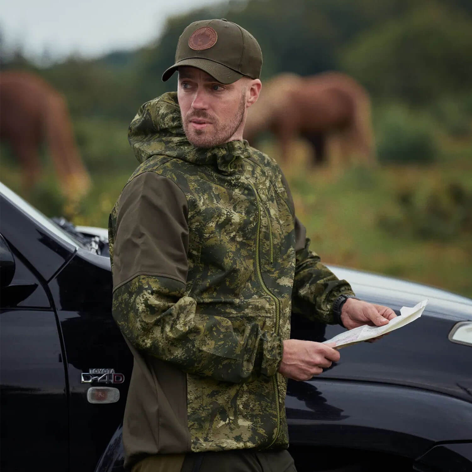 Seeland Jagdjacke Cross Windbeater (InVis Green)