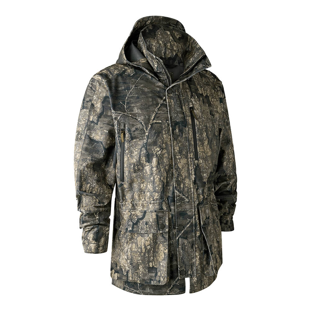 Deerhunter Jacke Pro Gamekeeper Long (Realtree Timber) - Tarnjacken