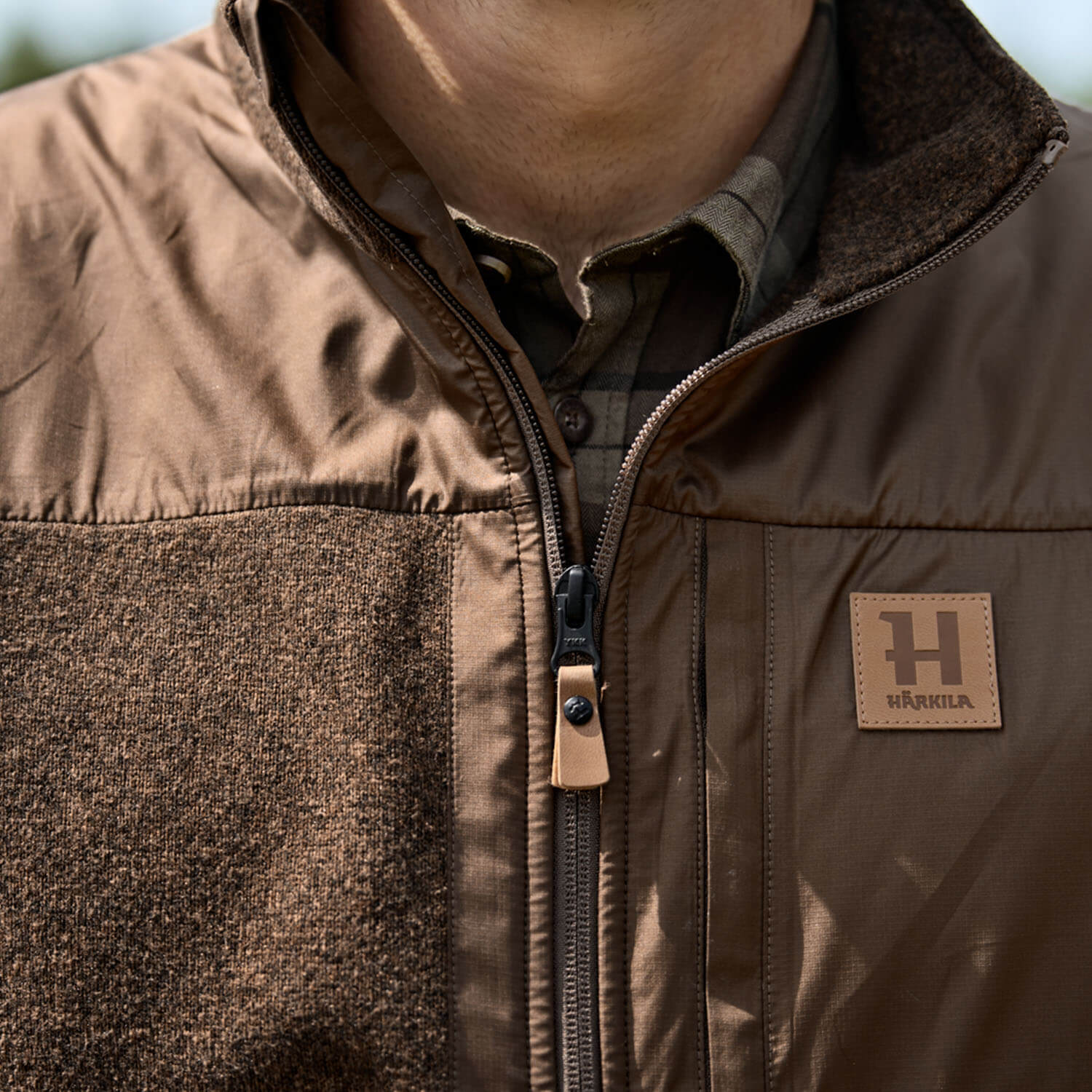 Härkila Fleeceweste Kalix (Dark Earth)