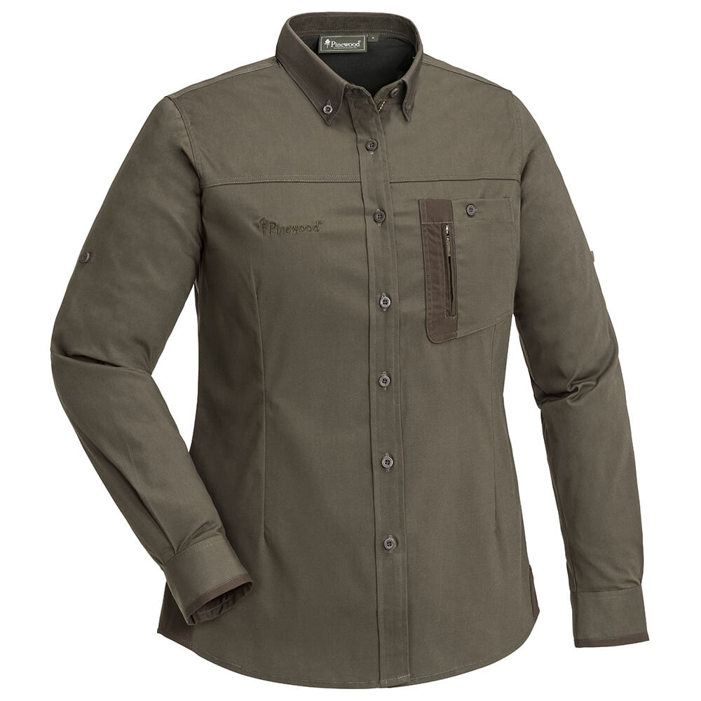 Pinewood Damenshirt Tiveden Insect-Stop - Blusen & Shirts