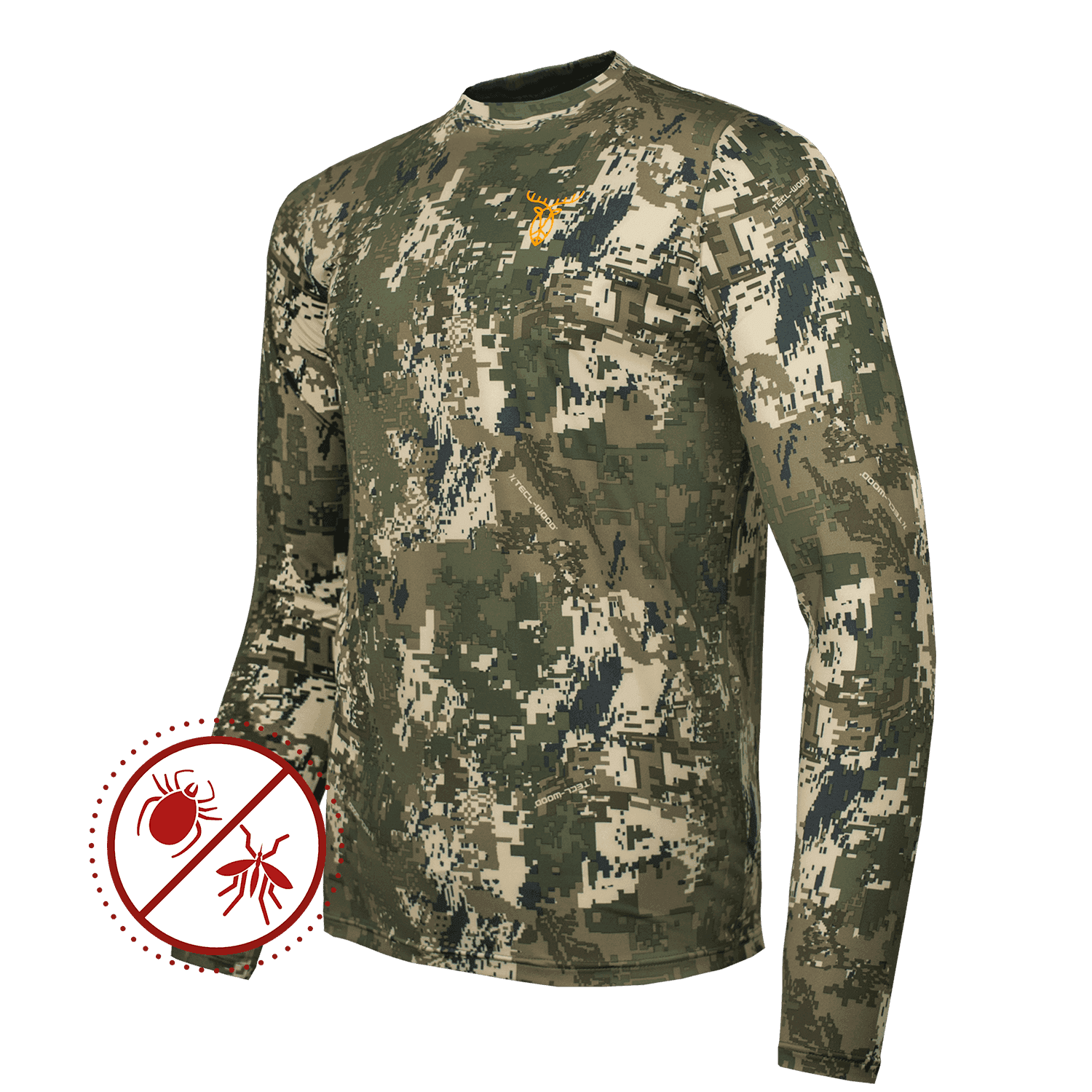  Pirscher Gear Ultralicht 2.0 Tanatex LS Shirt (Optimax 2S) - Insecten- & tekenbescherming