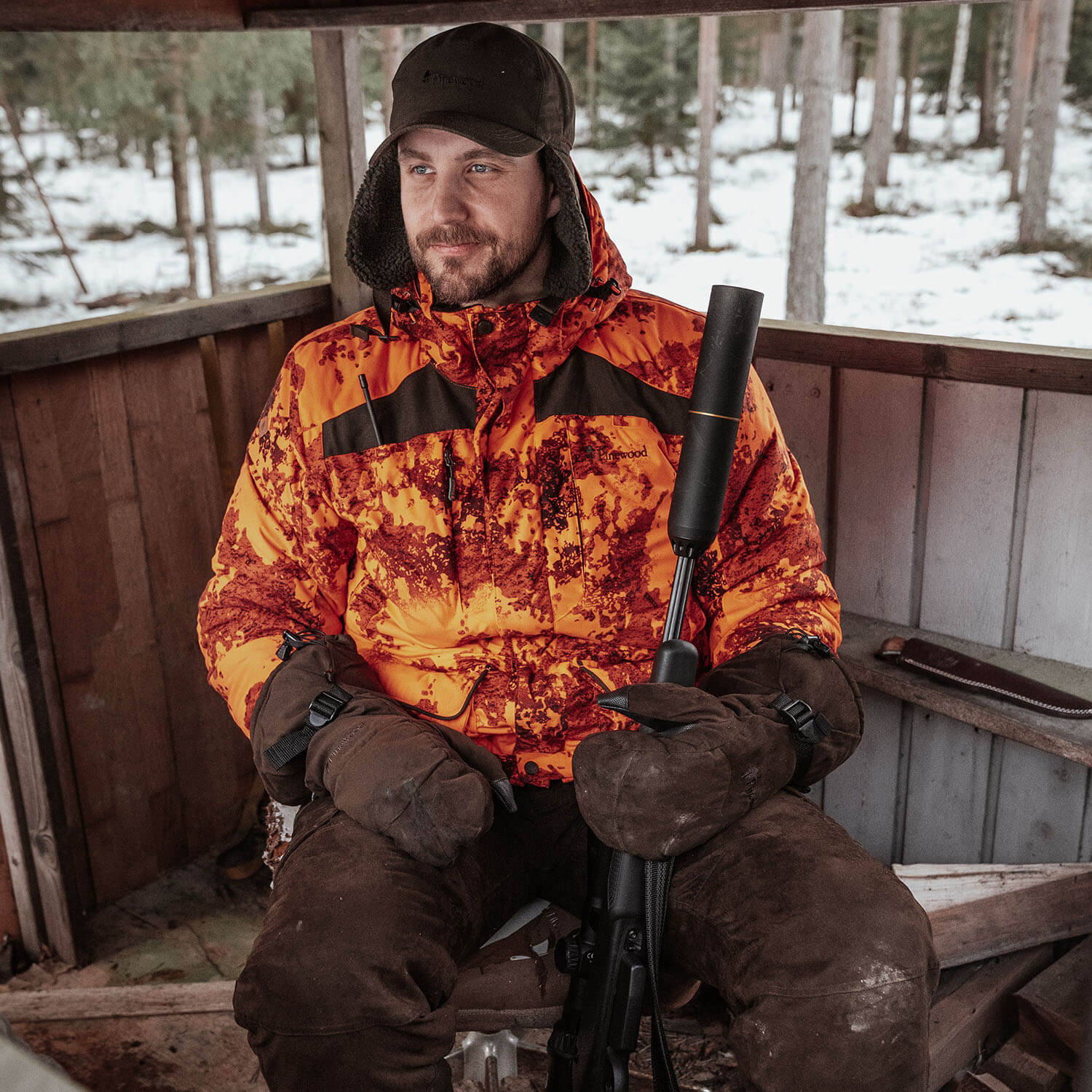 Pinewood Drückjagdjacke Smaland Abisko Camou 2.0 JKT