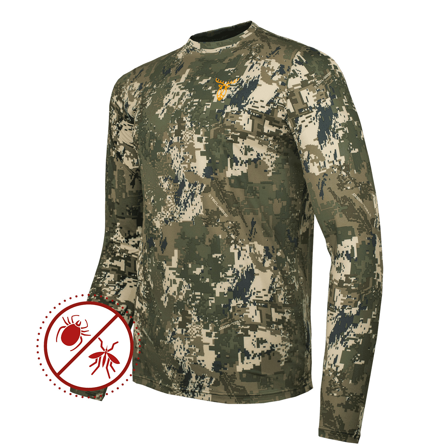 Pirscher Gear Ultralight 2.0 Tanatex LS Shirt (Optimax 2S) - Krähenjagd