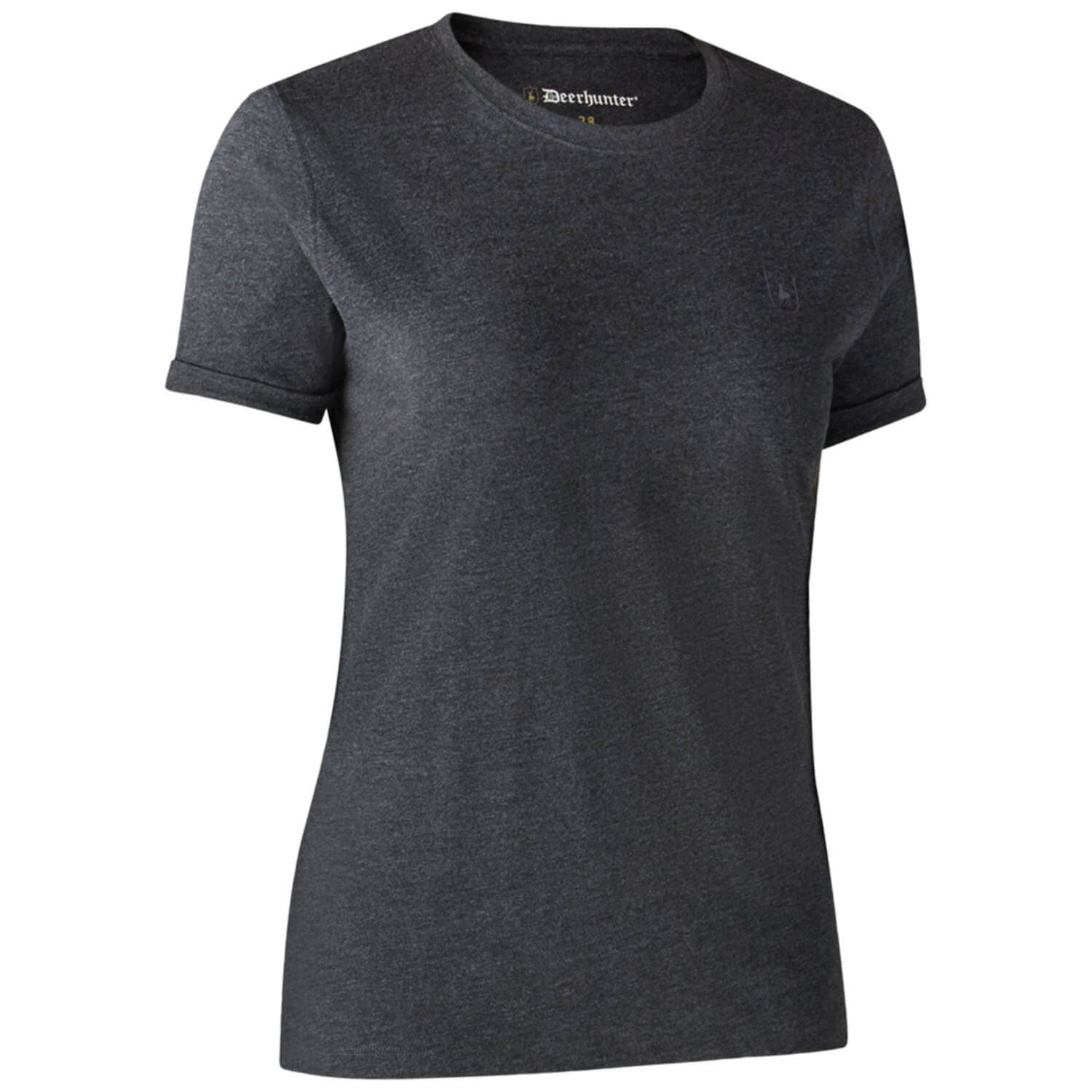 Deerhunter Damen T-Shirt Basic 2er-Pack (Braun/Grau)