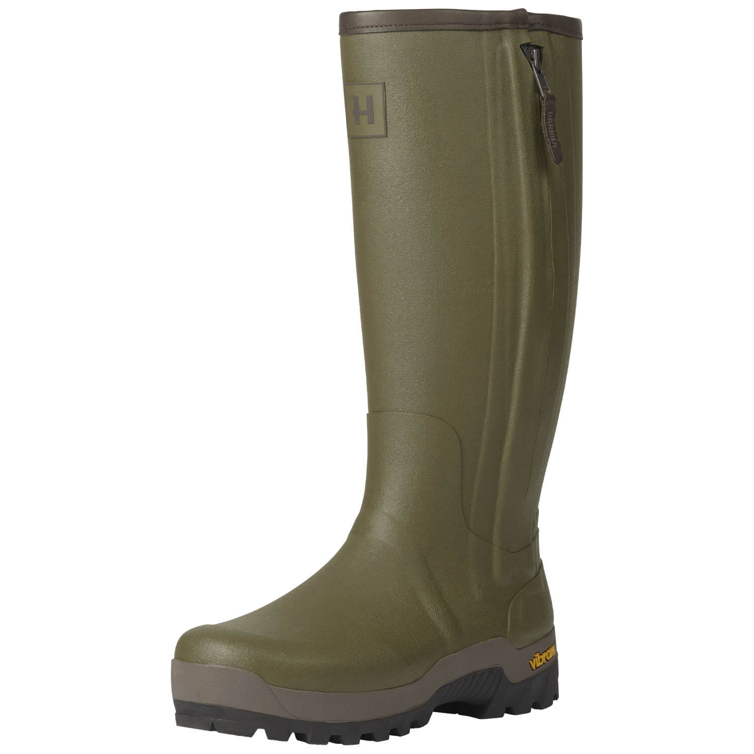 Härkila Gummistiefel Forester Zip (Dark Olive) - Entenjagd