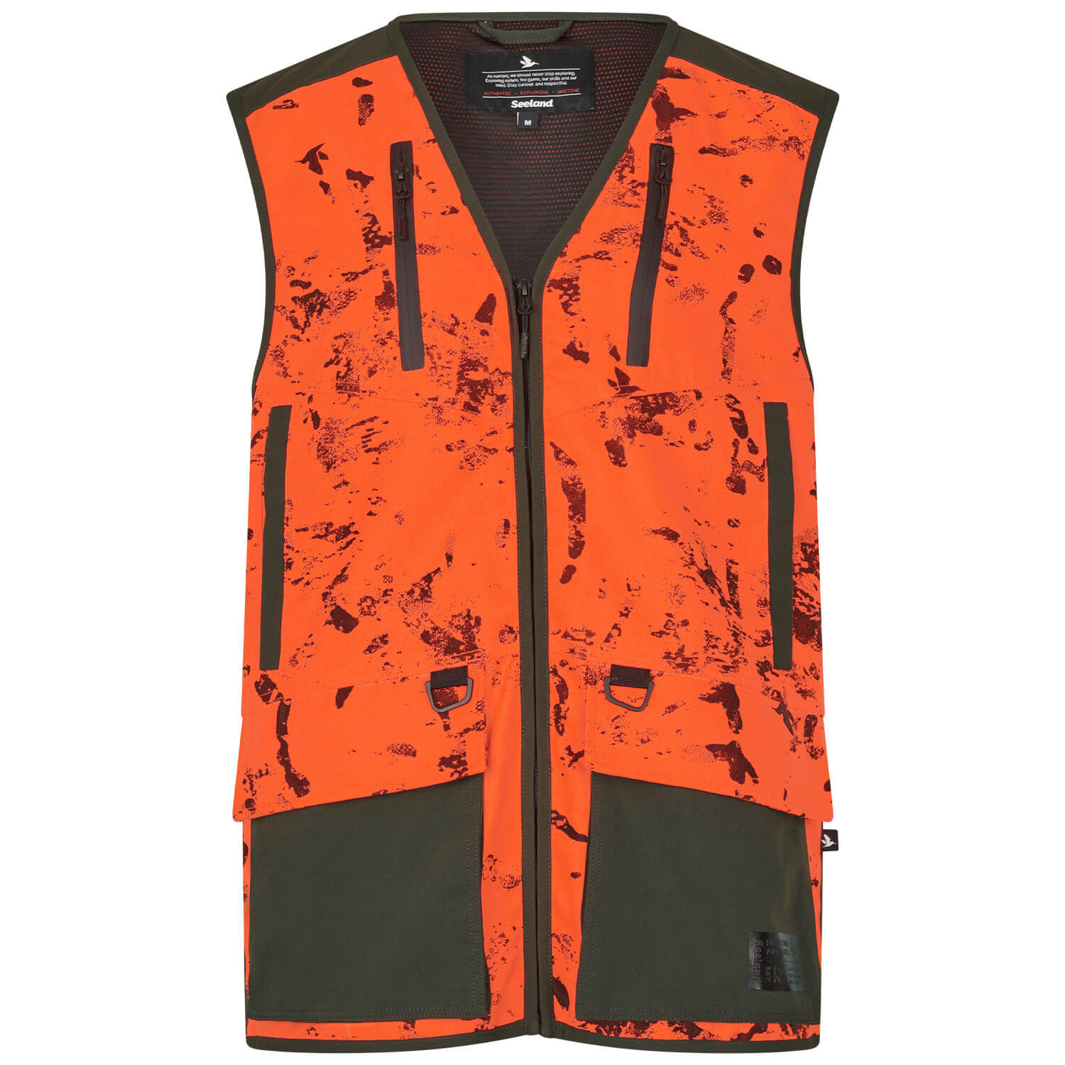 Seeland Jagdweste Trax Blaze (Orange Blaze InVis MPC) - Westen