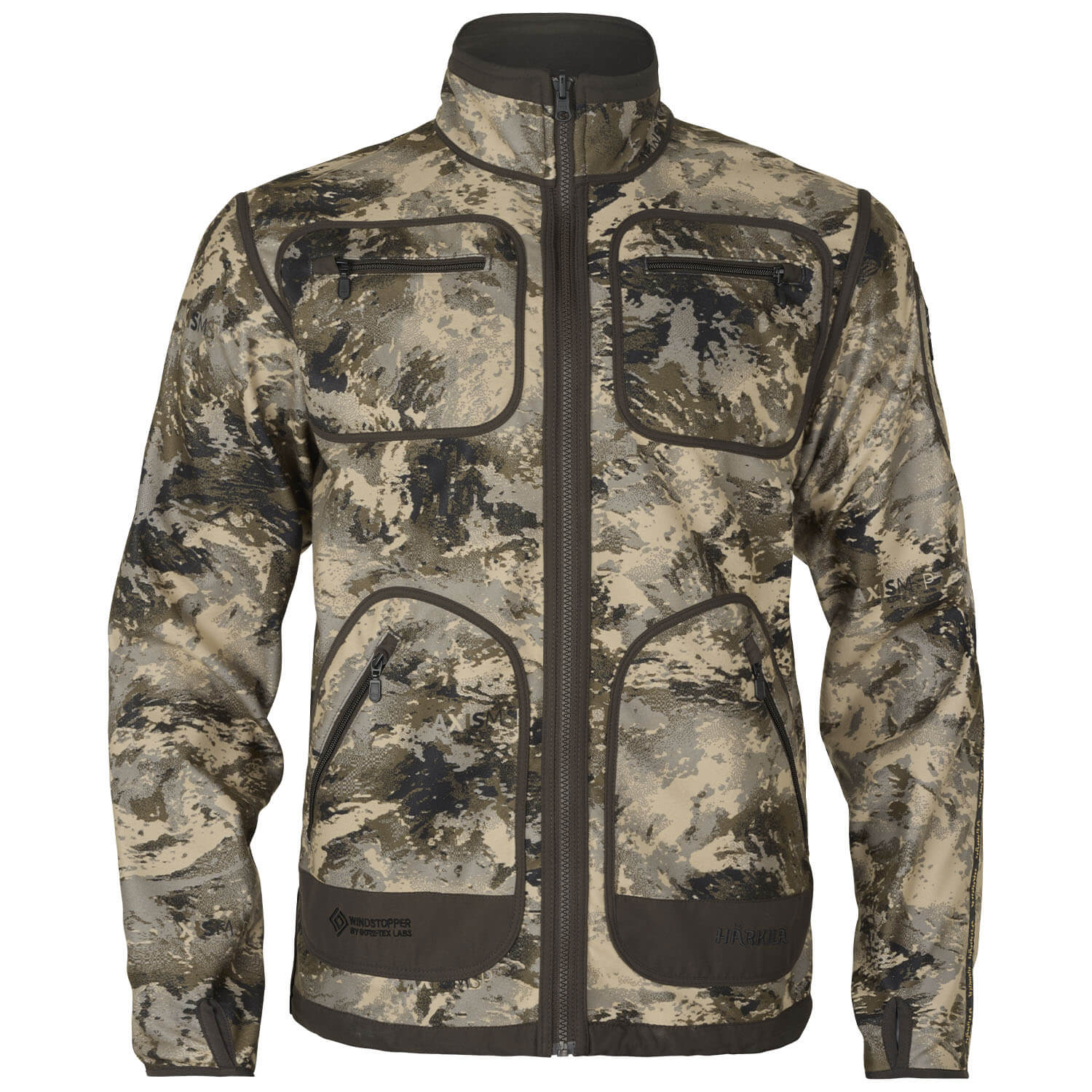 Härkila Wendejacke Kamko Mountain WSP (Braun/AXIS MSP)