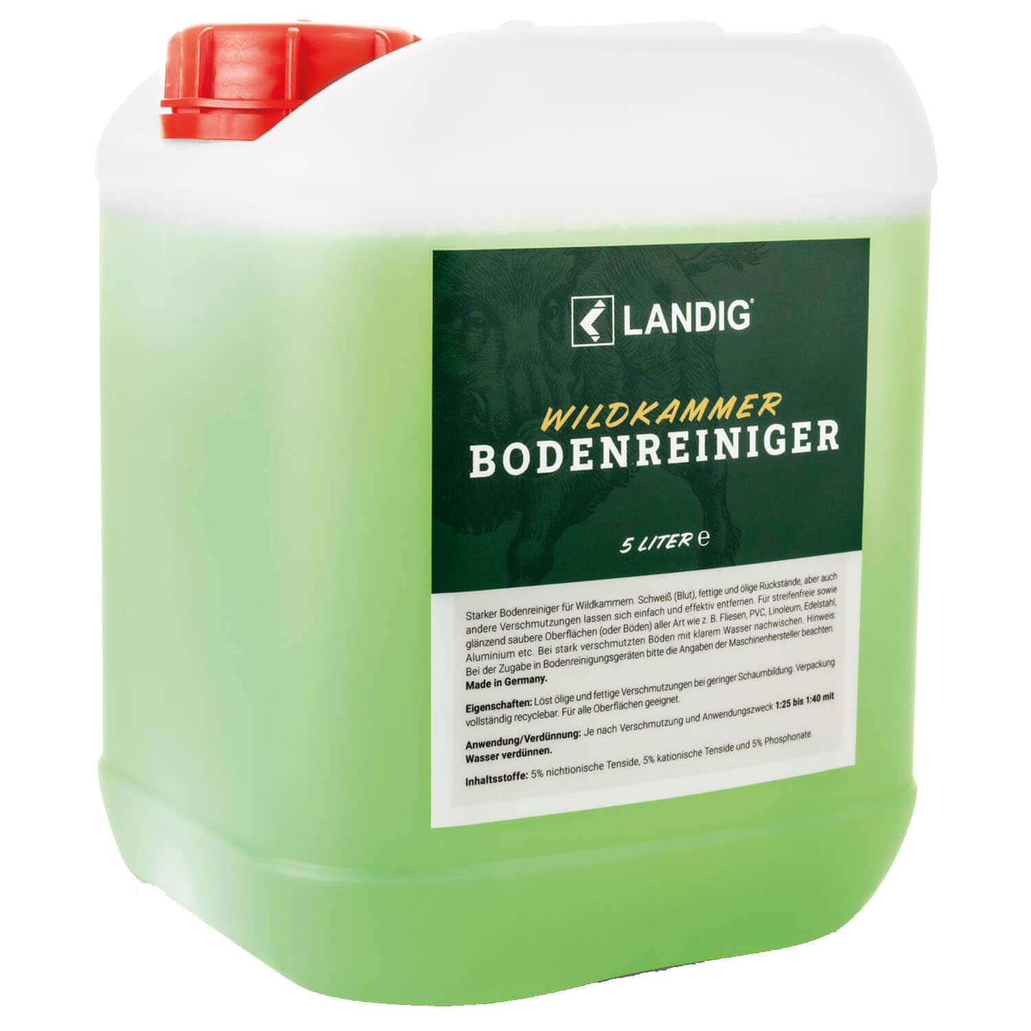 Landig Bodenreiniger Nachfüllkanister 5L - Jagdausrüstung