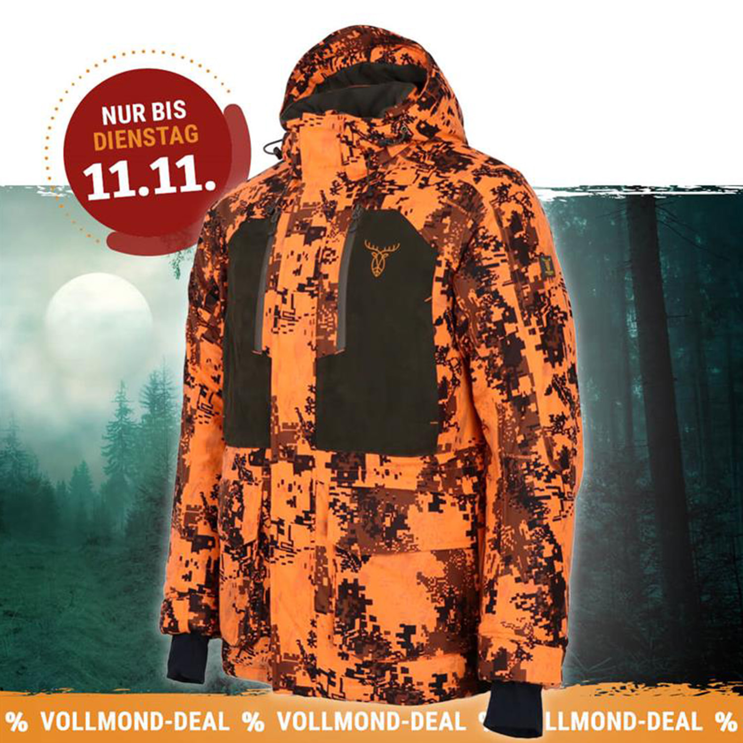 Pirscher Gear Polar Drückjagdjacke (Blaze) - Jagdbekleidung Herren