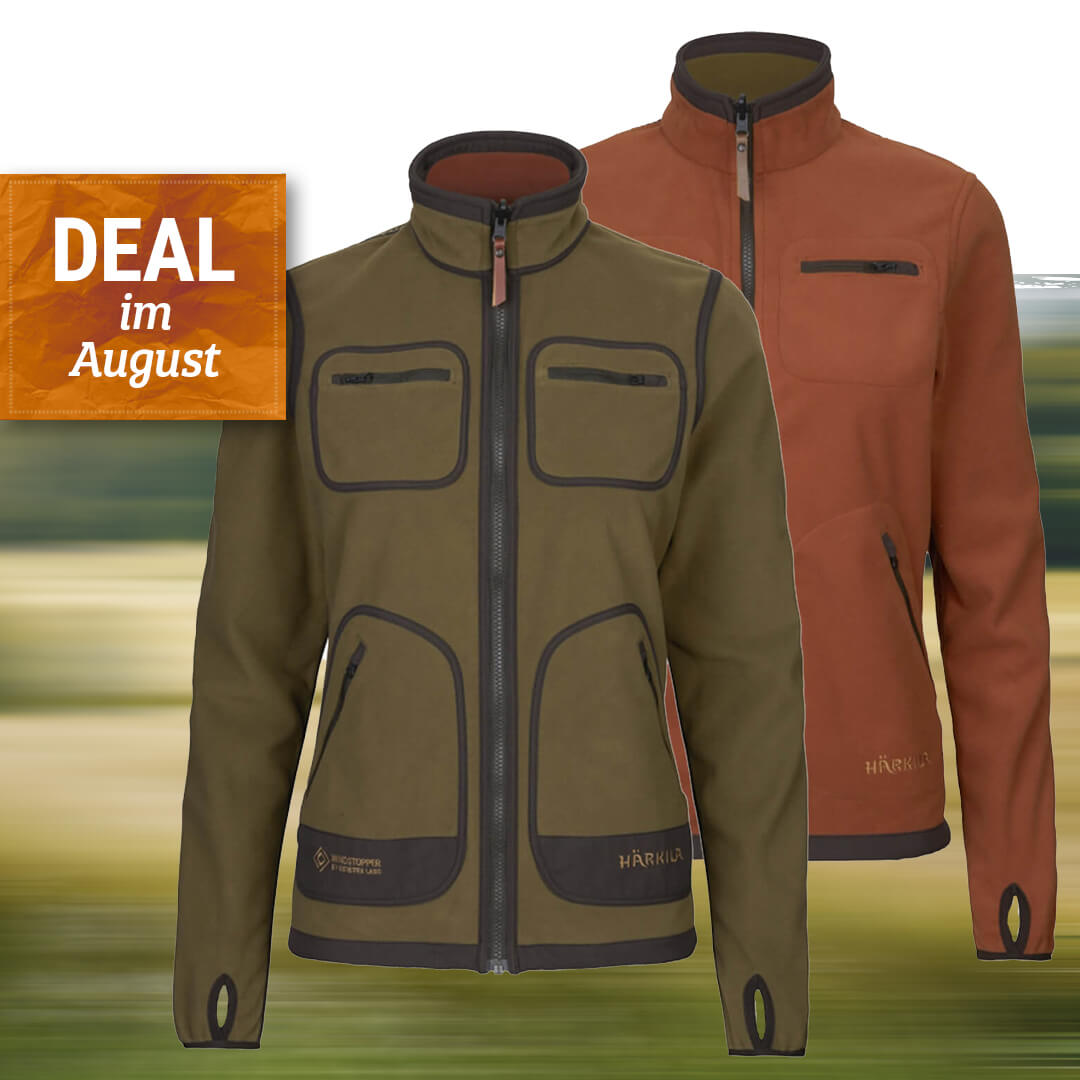 Härkila Damen Wendejacke Kamko (Dark Olive/Arabian Spice) - Outlet