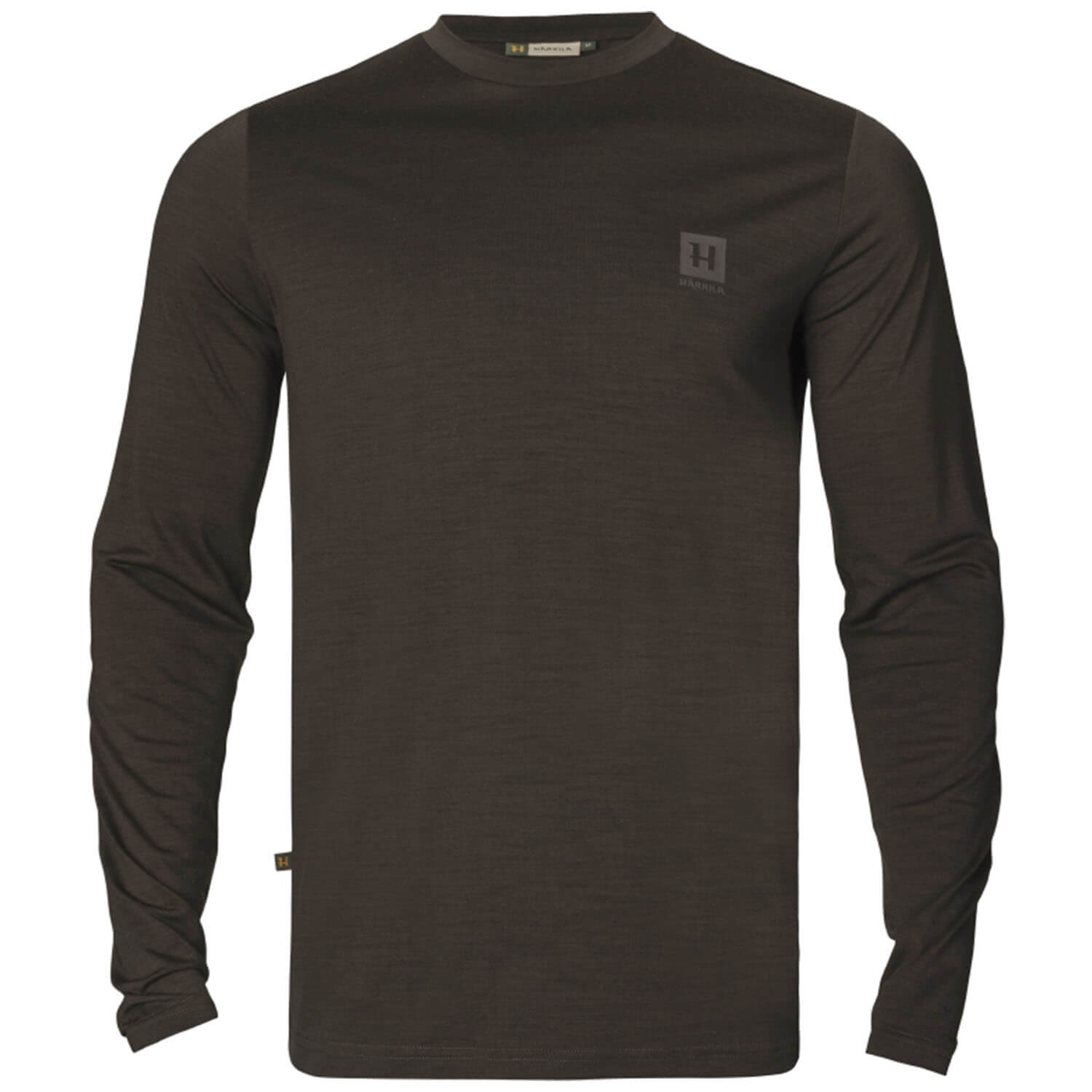 Härkila Langarmshirt Base All Season (Shadow Brown)