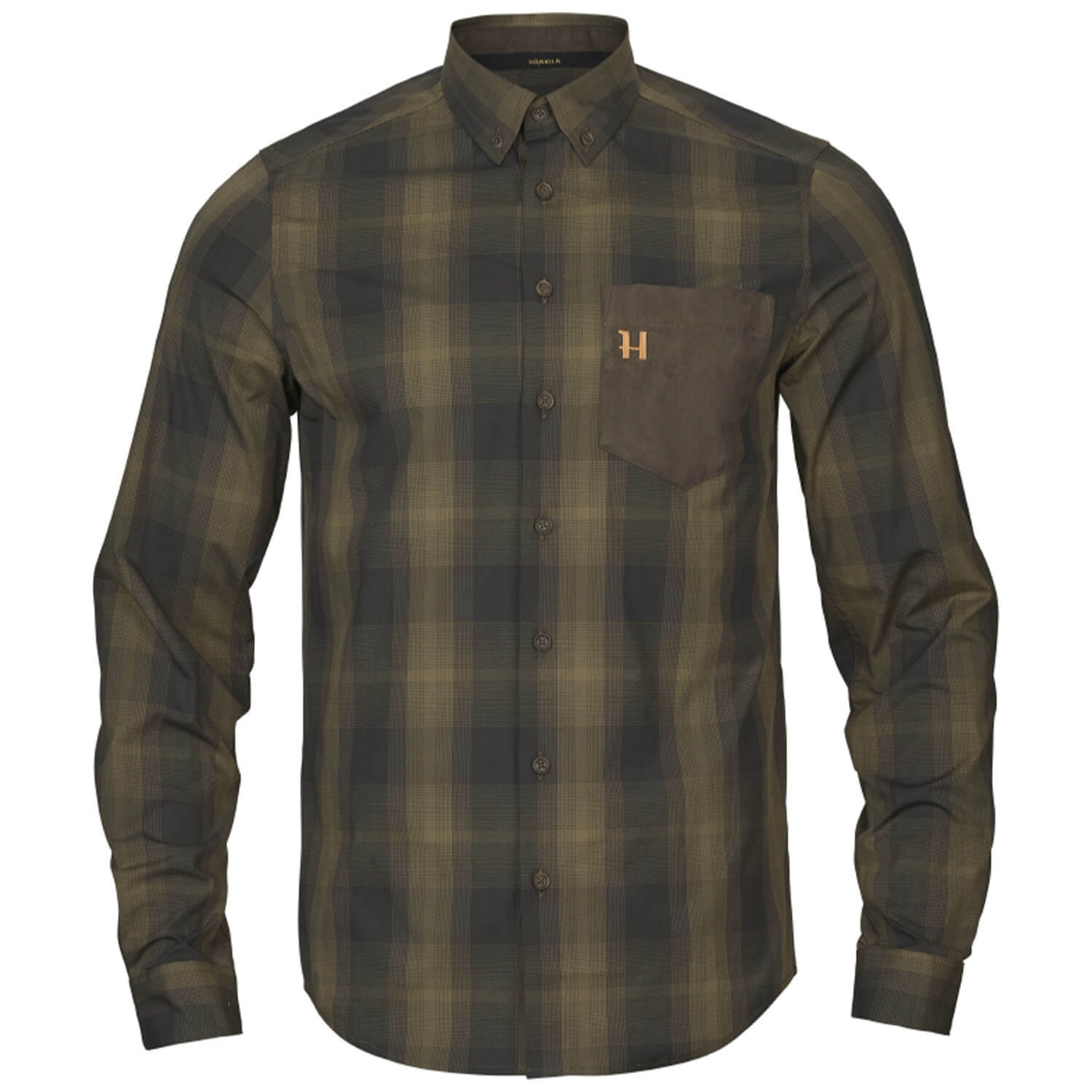 Härkila Hemd Akkan (Willow Green/Shadow Brown) - Jagdhemden