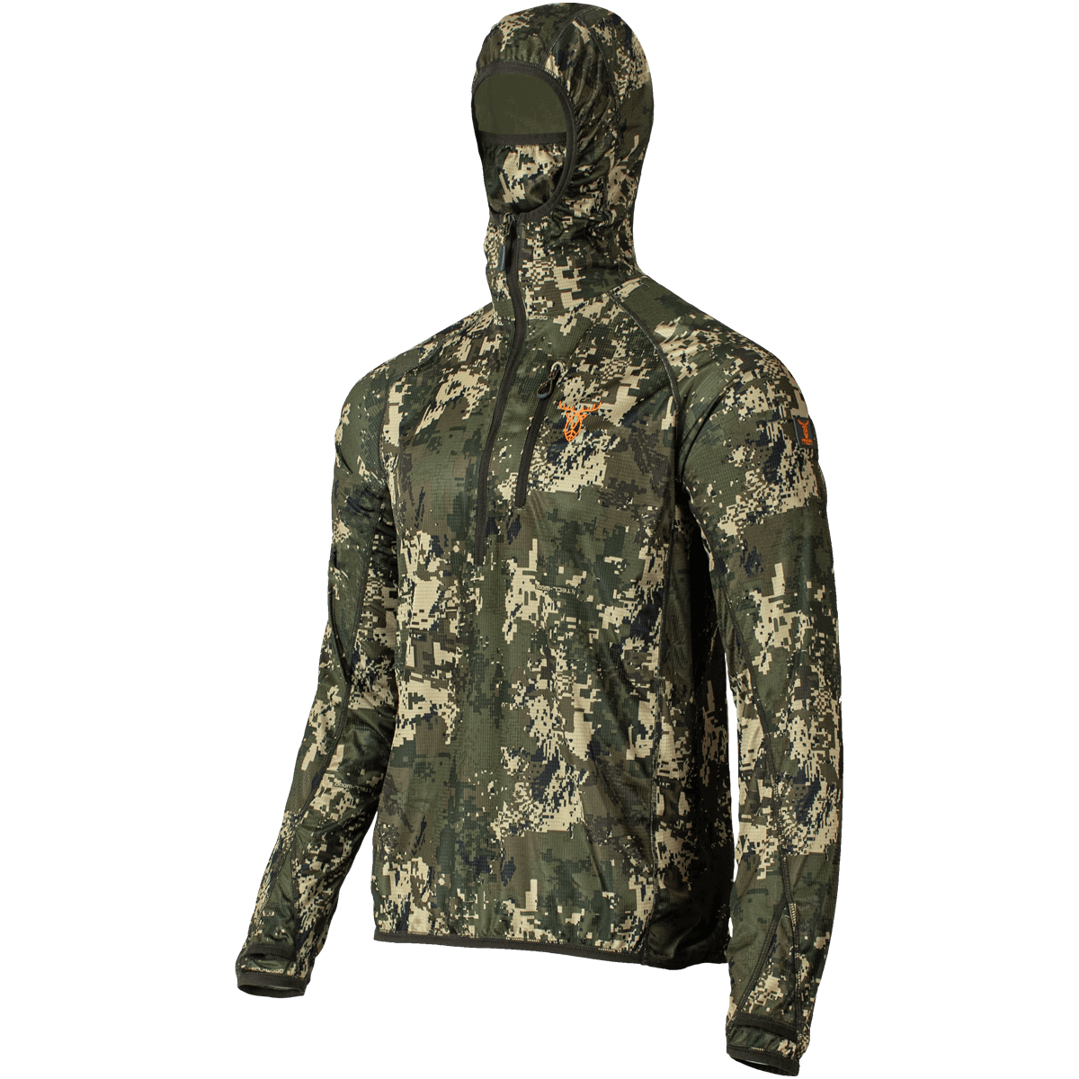Pirscher Gear Ultralight Hoodie-Shirt (Optimax) - Sommer-Jagdbekleidung