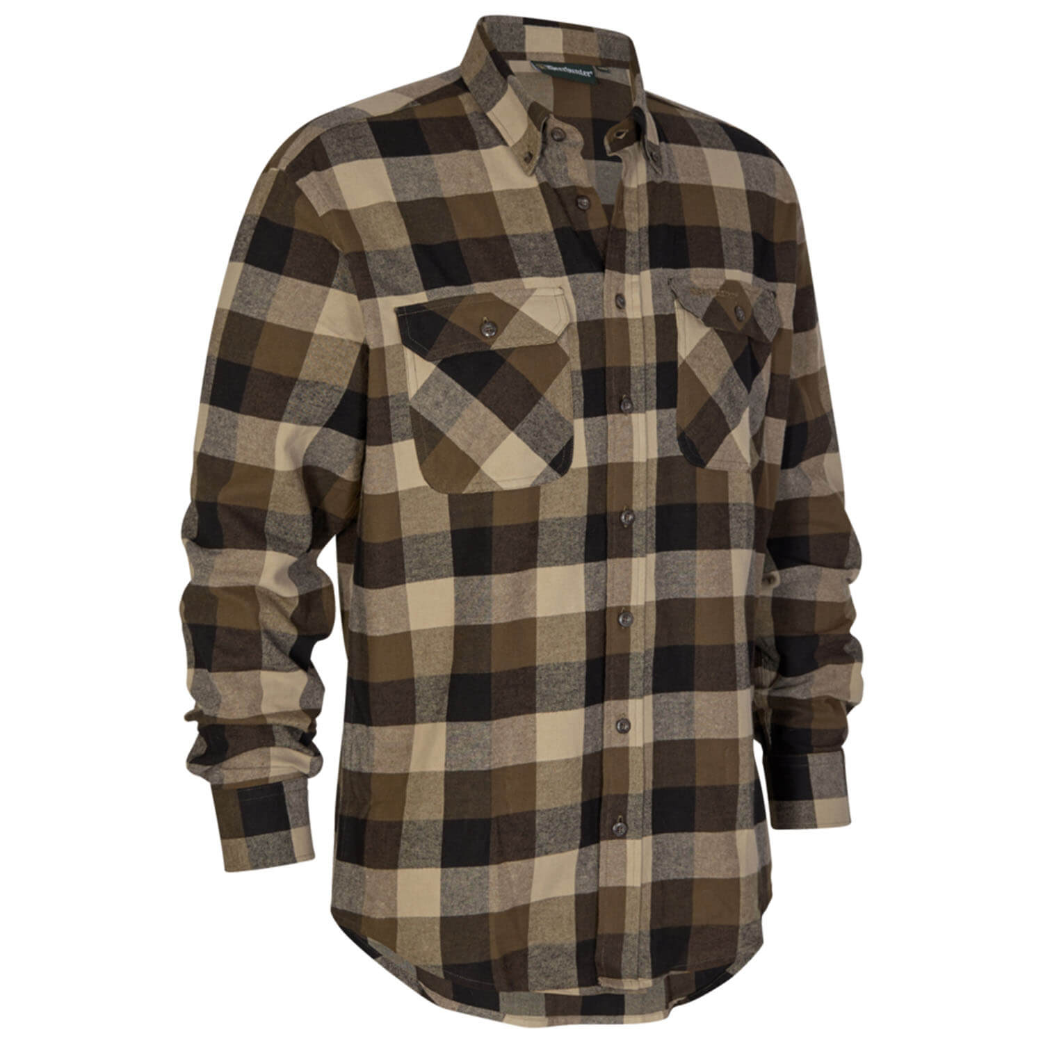 Deerhunter Flanellhemd Marvin (Hell Green Check)