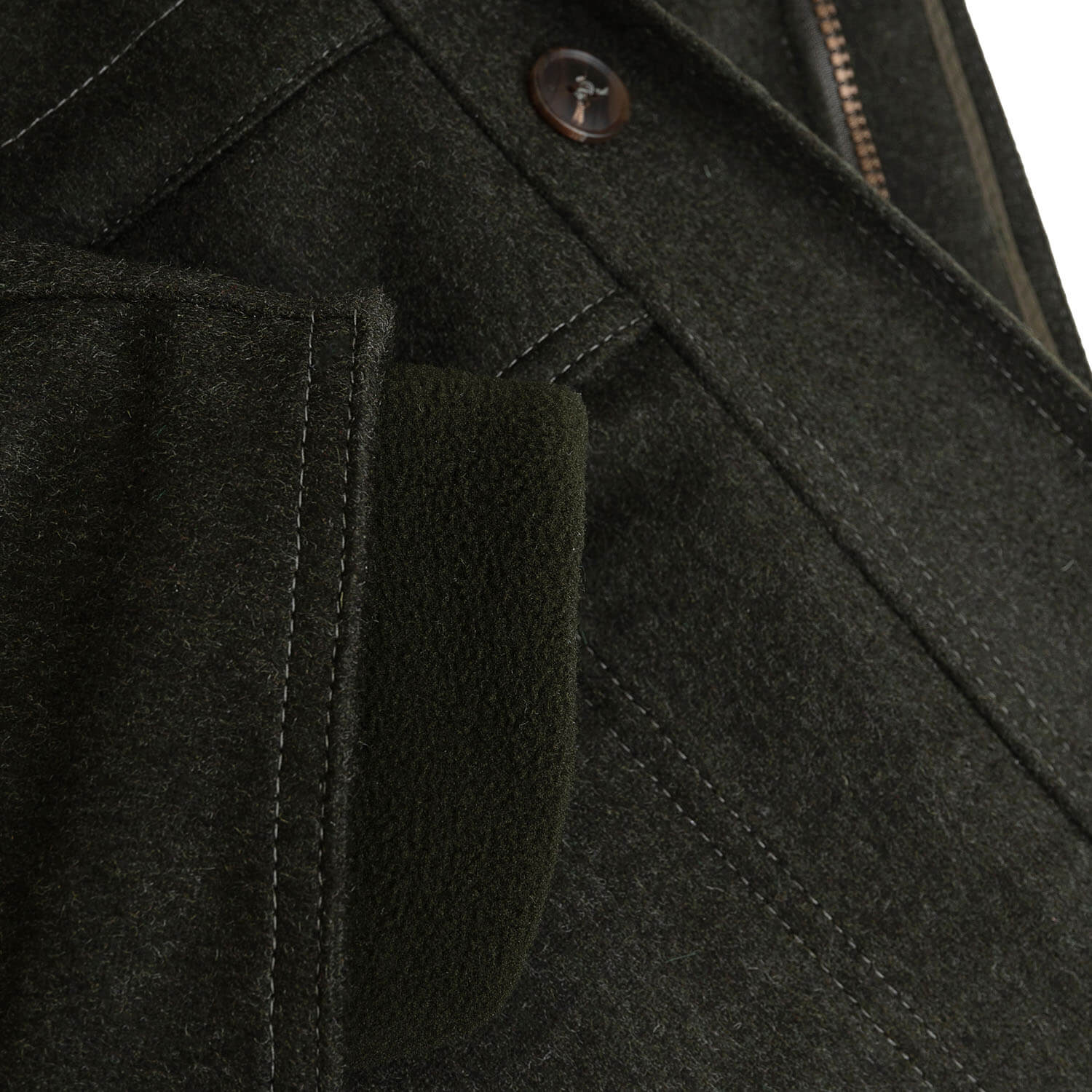 Rascher Lodenansitzjacke Classic-Iso (Grün)